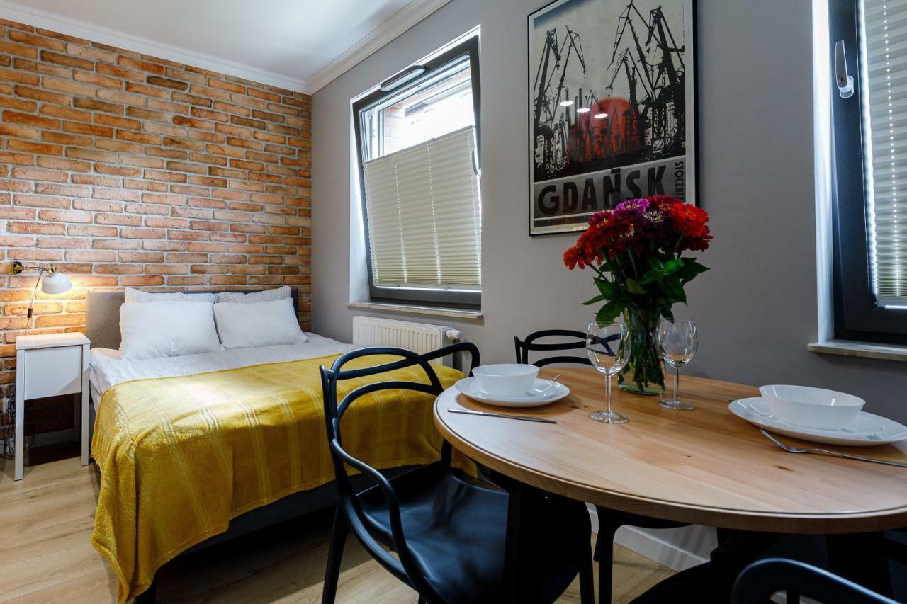 Apartment Przytulne Z Parkingiem Rowerowym, Dostepem Sauny- Bicycle Parking And Access To The Sauna Danzig